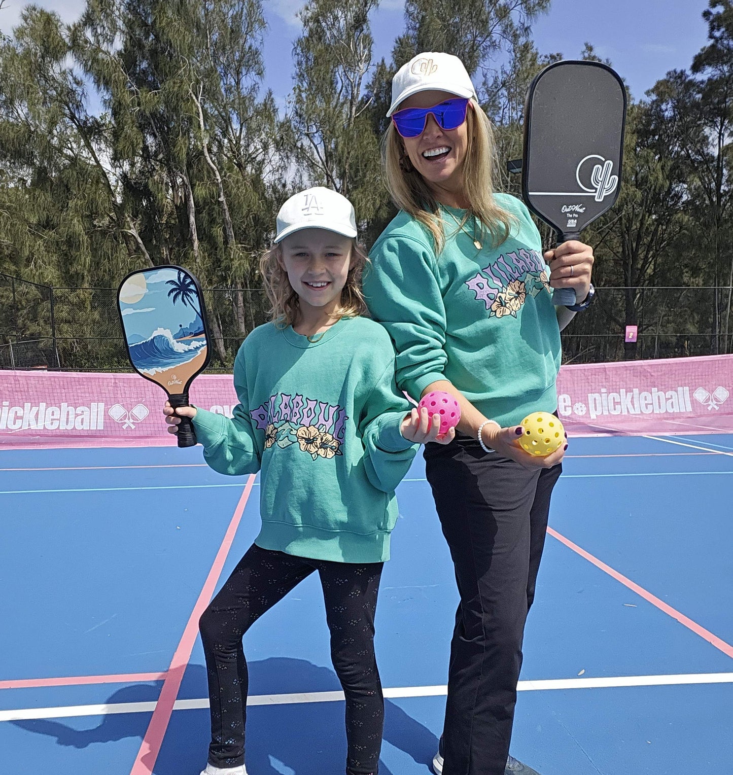 OutWest Sport Kids Pickleball Paddle 12-Paddle Bulk Pack | School & Club Set | Ages 5-12 | Durable Fiberglass