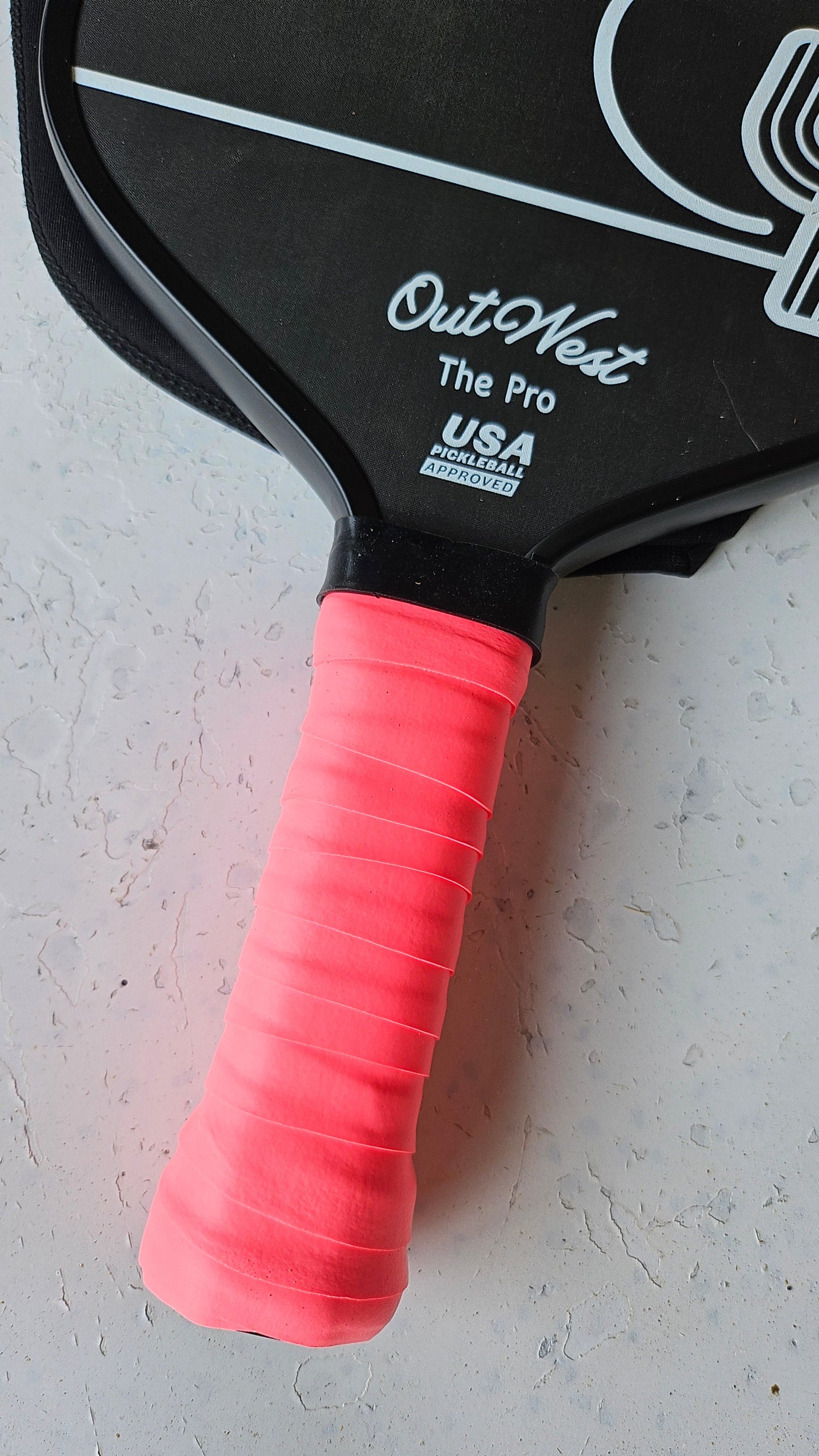 OutWest Sport Pickleball Accessories Bundle | 10-pack 3-gram lead tape, 2 paddle erasers, 5 overgrips, 1 hex silicone overgrip