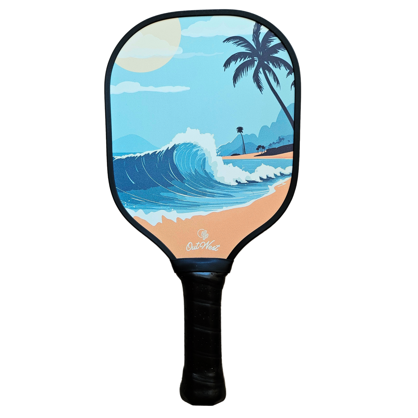 OutWest Sport Kids Fiberglass Pickleball Paddle (Ages 5-12). Lightweight, Durable, and Perfect for Young Players