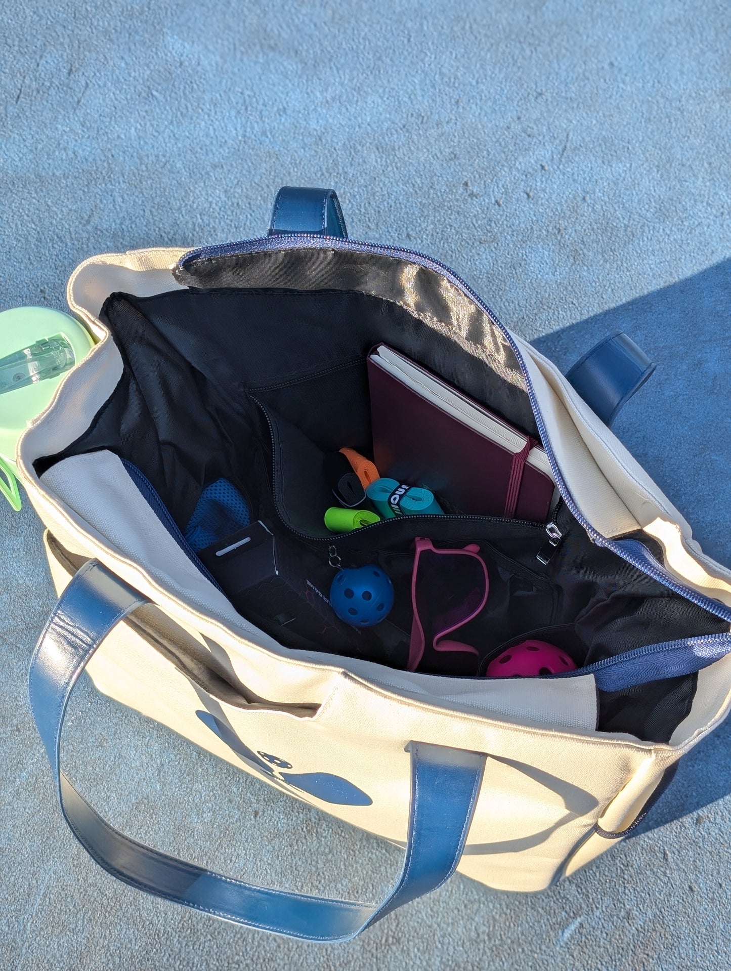 Deluxe Pickleball Gear Canvas Tote Bag