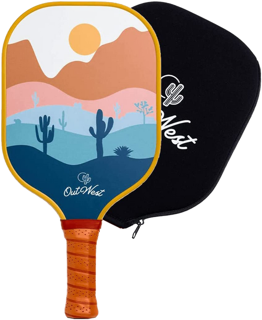 OutWest Sport Pickleball Paddle - Sunrise, USAPA Approved