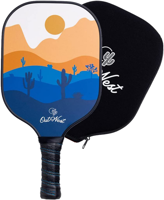OutWest Sport Pickleball Paddle - Sunset, USAPA Approved