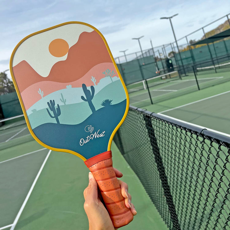 OutWest Sport Pickleball Paddle - Sunrise, USAPA Approved